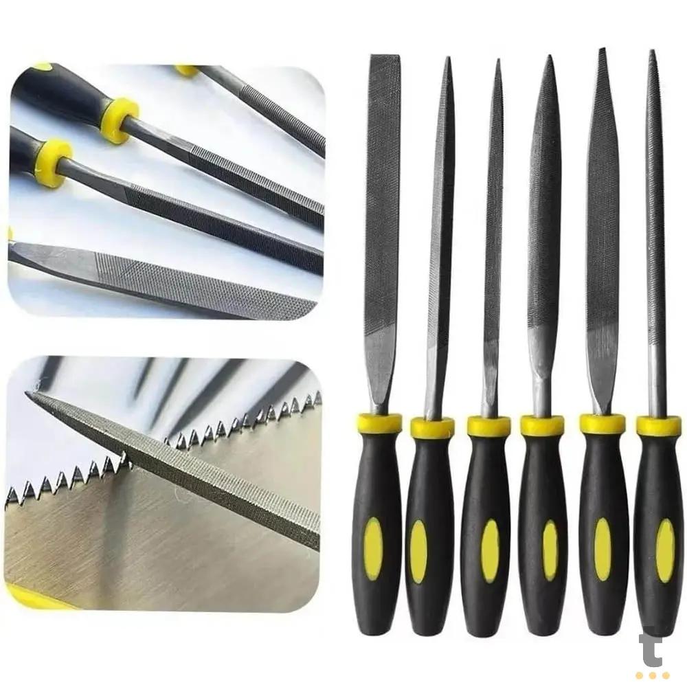 Kit de Limas 6 Peças Bomvink - BOM-3405 Truedata