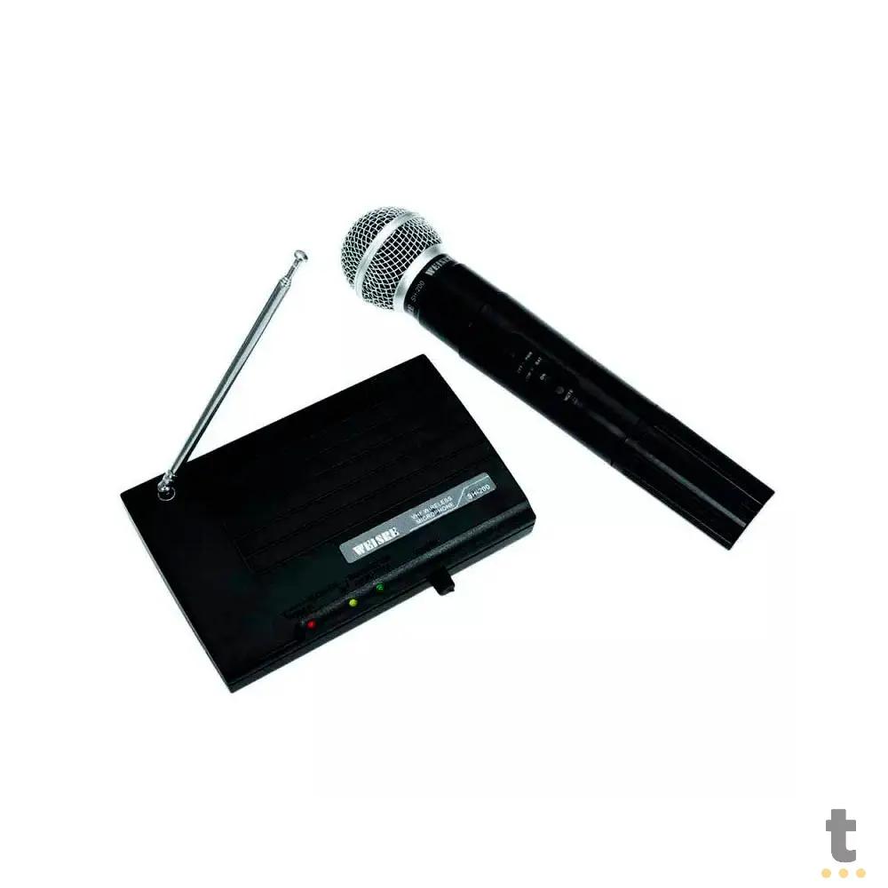 Kit de Microfone Sem Fio 2 em 1 Wireless - SH-200 Truedata