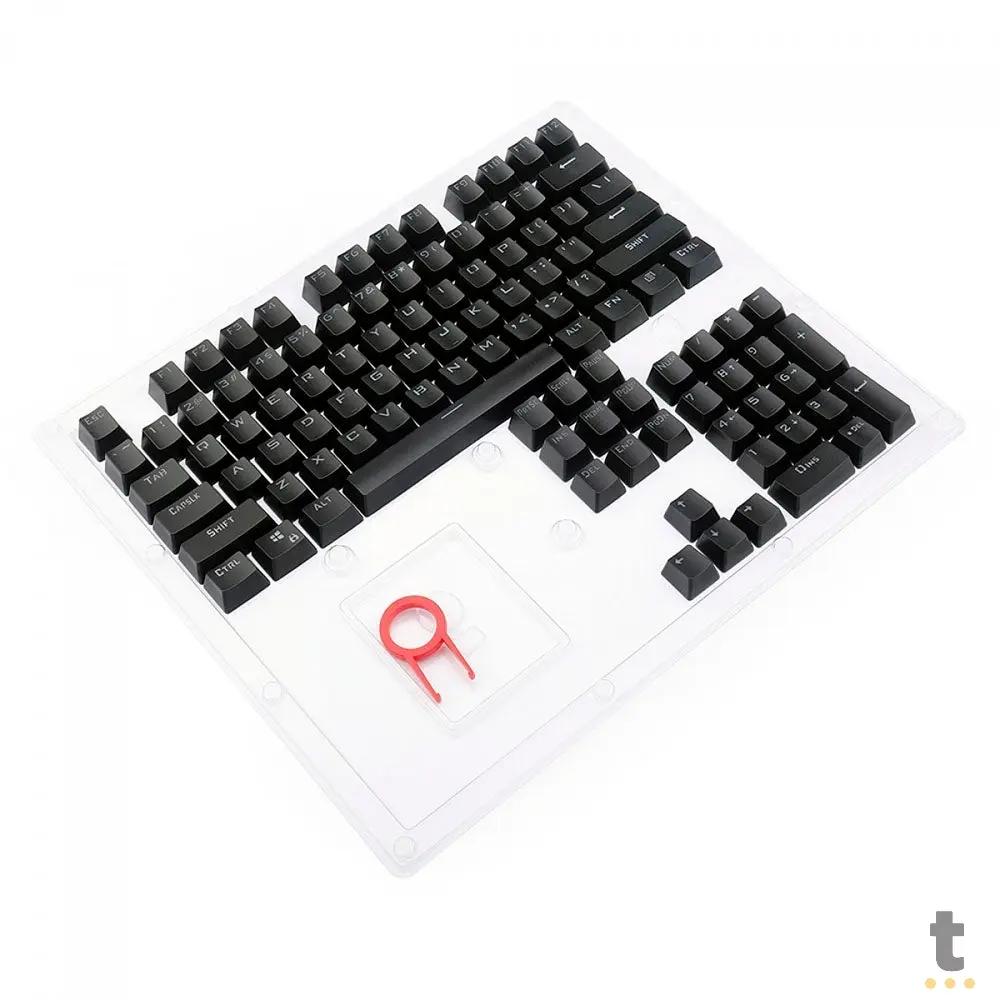 Kit de Teclas Keycaps Redragon Double Shot Preto - A111 Truedata