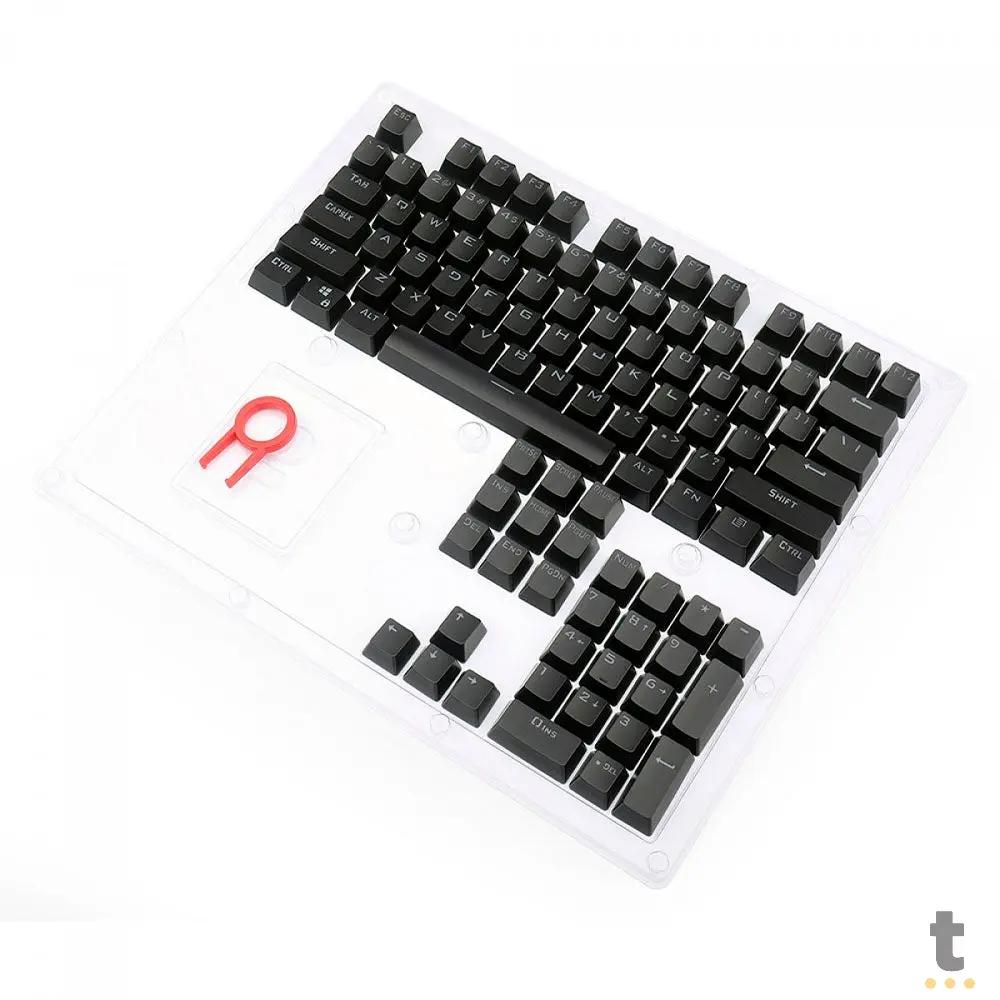 Kit de Teclas Keycaps Redragon Double Shot Preto - A111 Truedata