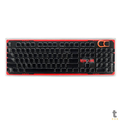 Kit de Teclas Keycaps Redragon Preto 104 Teclas - A107
