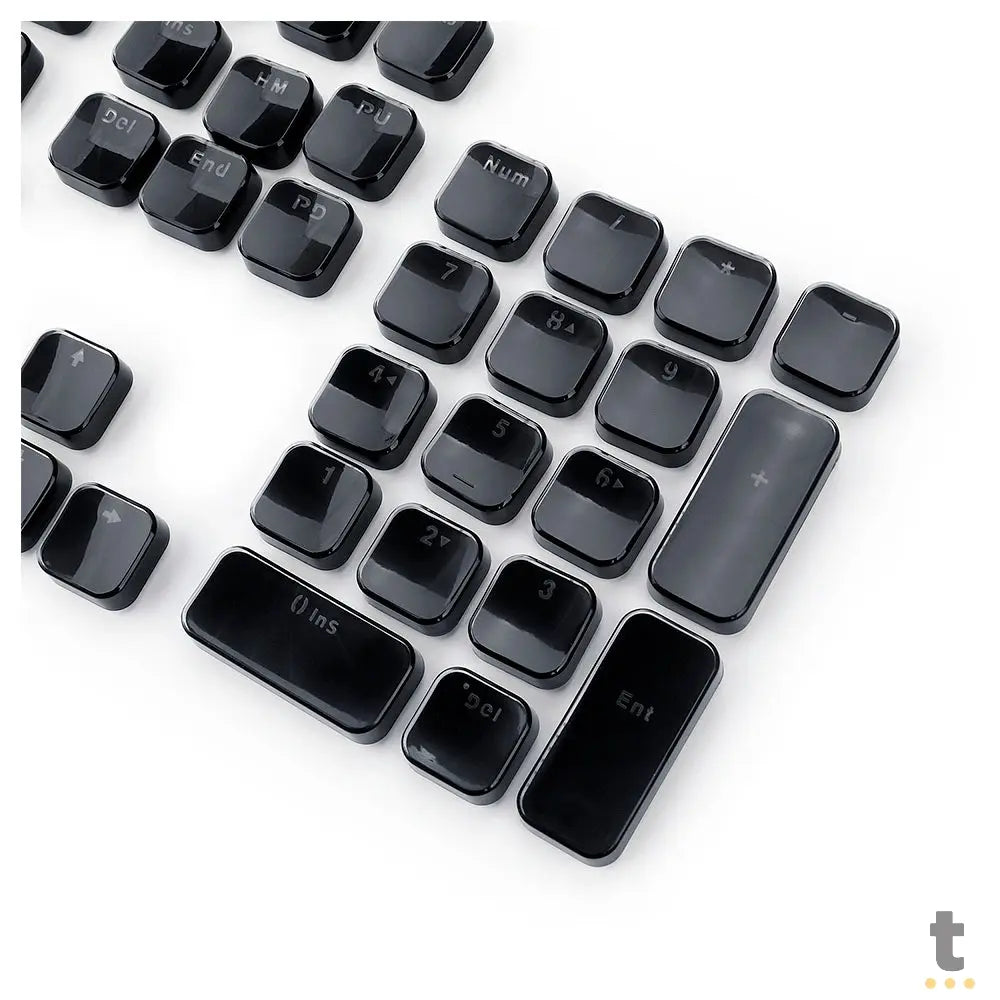 Kit de Teclas Keycaps Redragon Preto 104 Teclas - A107 Truedata