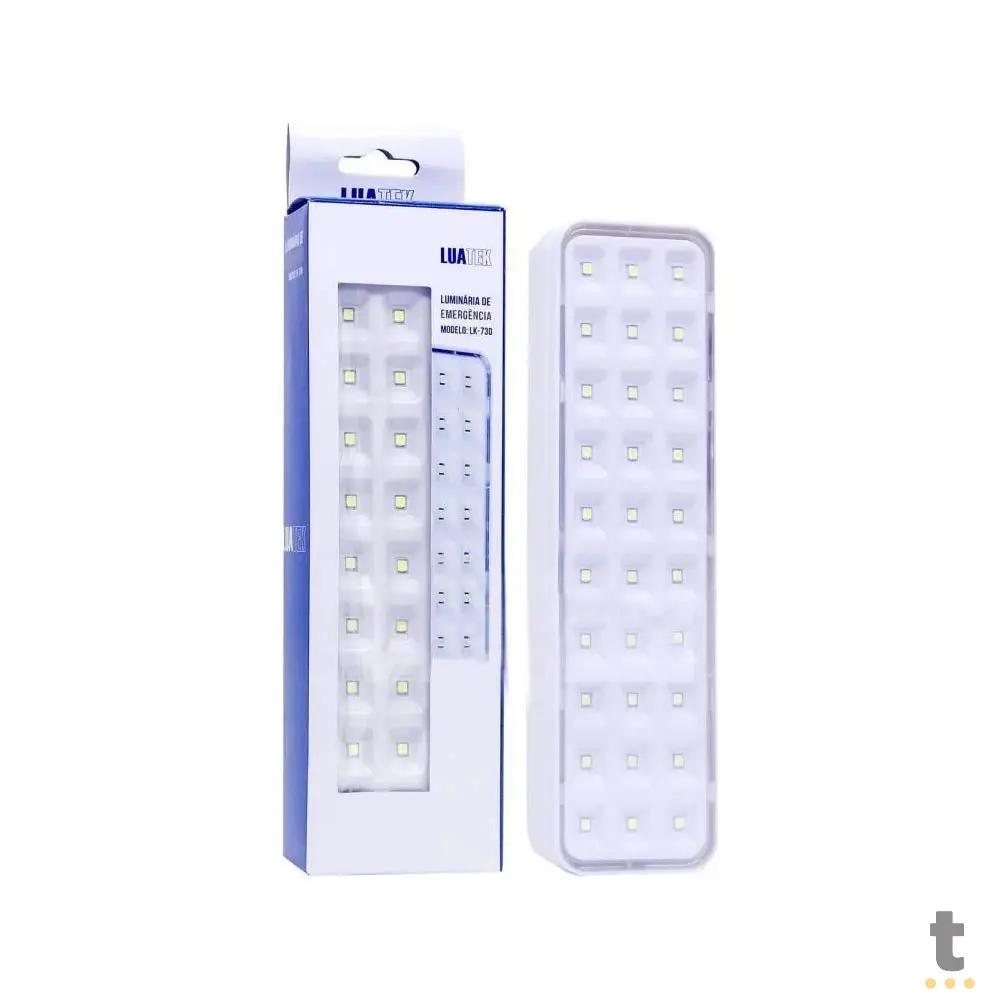 Lampada de Iluminação De Emergência Luatek Recarregável - LK-730 Truedata