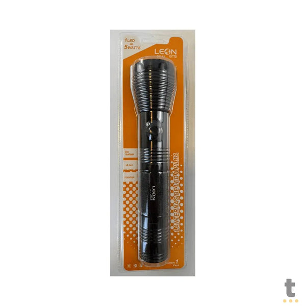 Lanterna Led 5w Flashlight Pilha Leon - DT-51