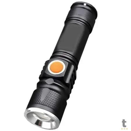 Lanterna Recarregável Led Pequena USB  - Leon-LA63 Truedata