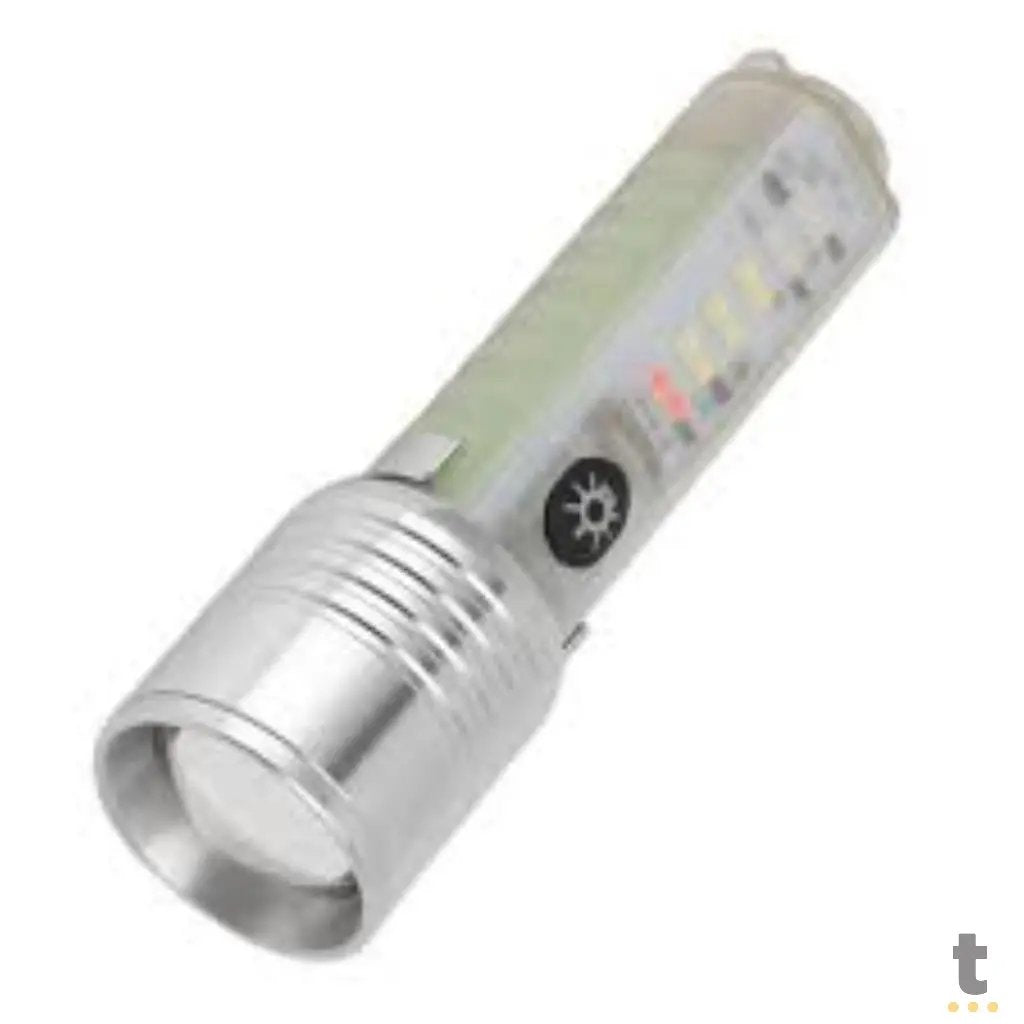 Lanterna Recarregável Led USB Leon 10W - LA150 Truedata