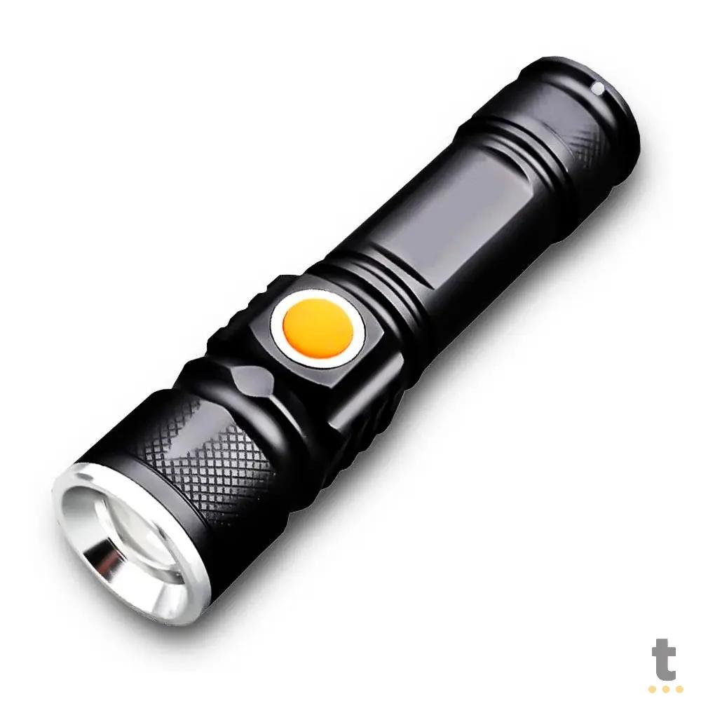 Lanterna Recarregável Leon Led USB P50 - DT-40 Truedata