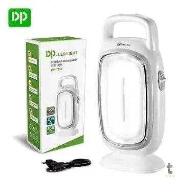 Lanterna Recarregável / Luz de Emergência Led Portátil 2.6W 1200Mah DP Led Light - DP-7158 Truedata