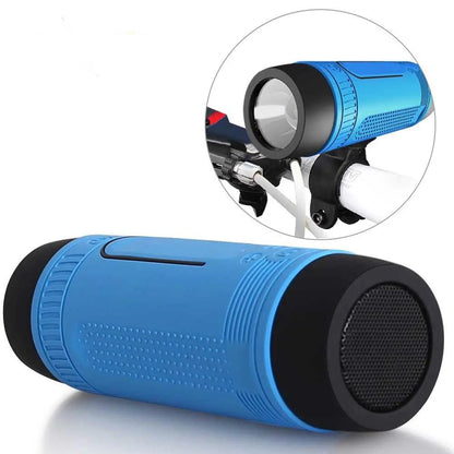 Lanterna para Bicicleta C/ Caixa de Som Sem Fio Bluetooth 1W IP55 Leon - LA36 Truedata