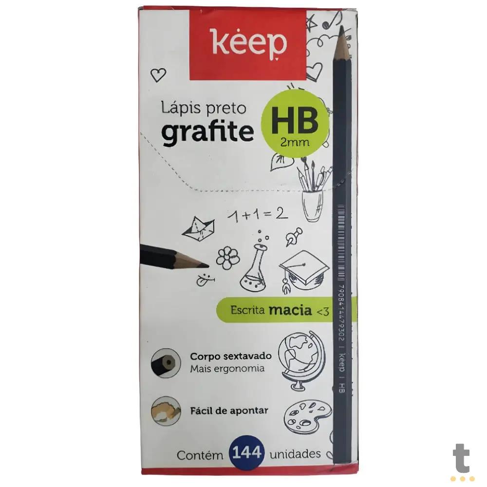 Lápis Preto HB Keep sem Borracha - EI101 Truedata