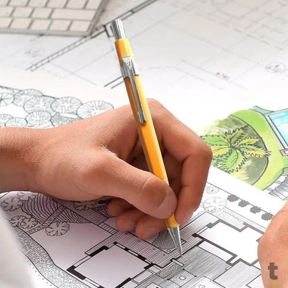 Lapiseira Técnica Keep 0,9mm Amarela - EI108 Truedata