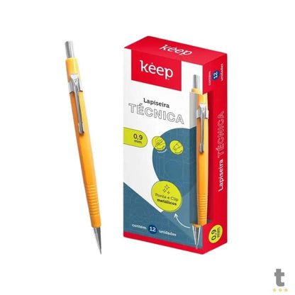 Lapiseira Técnica Keep 0,9mm Amarela - EI108 Truedata