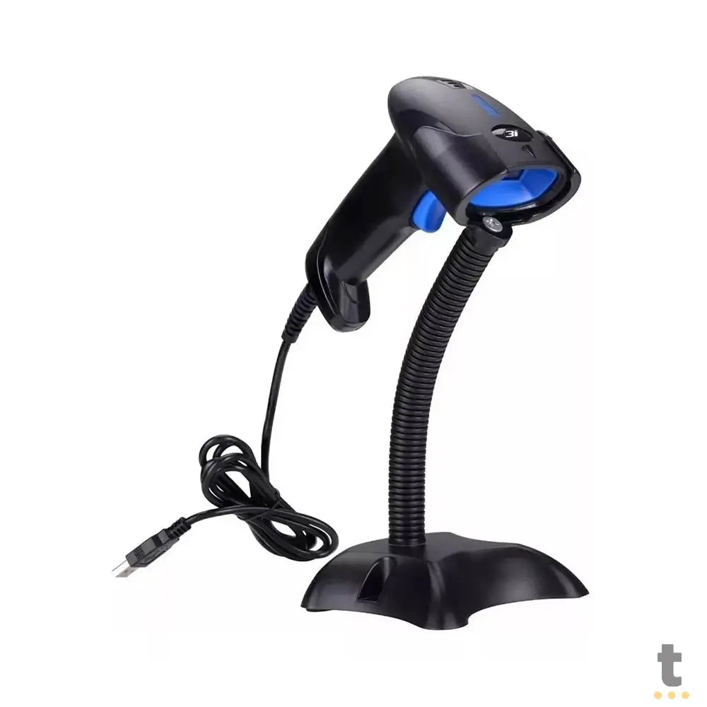 Leitor De Código De Barras 1D Knup Usb 1,80m C/ Suporte - Kp-1017A+ Truedata