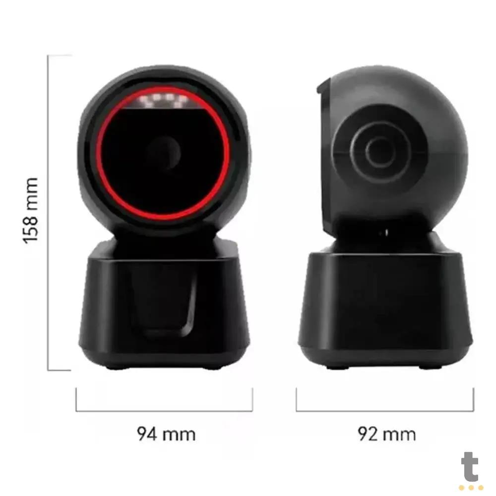 Leitor De Código De Barras Semi Fixo 1D 2D Tomate - MDK-104 Truedata