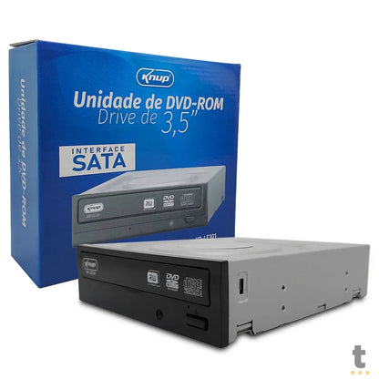 Leitor / Gravador de DVD Interno 3.5" Sata Knup - KP-LE301 Truedata