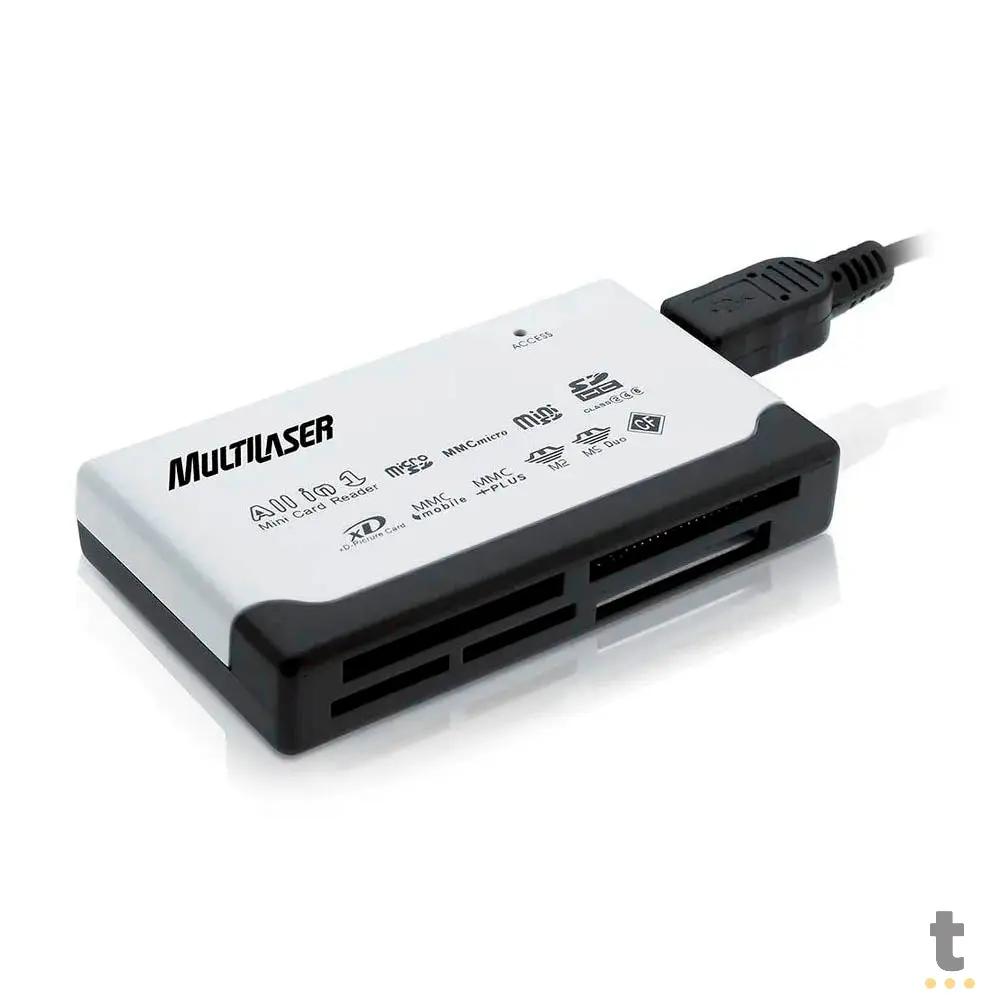 Leitor de Cartão de Memoria Externo USB Multi - AC076 Truedata