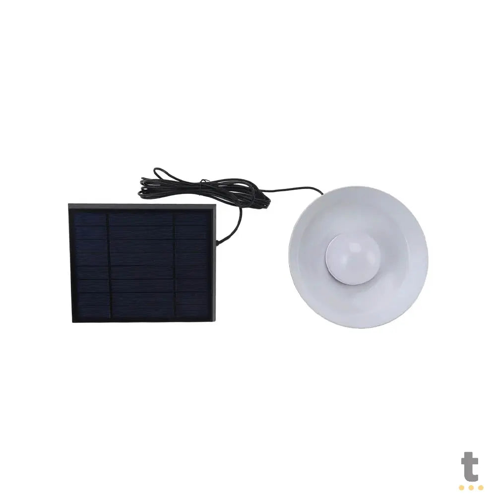 Luminária Solar C/ Painel de Carregamento e Controle Remoto 100 Watts Luatek - LK-3122 Truedata