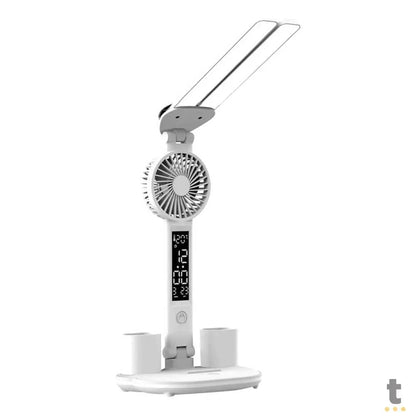 Luminária de Mesa Led com Bateria Recarregável - DM-188 Truedata