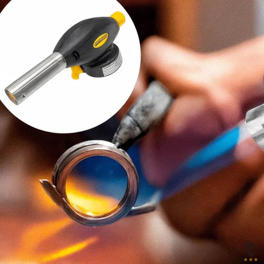 Maçarico Portátil BomVink Culinária Gourmet - BOM-1535 Truedata