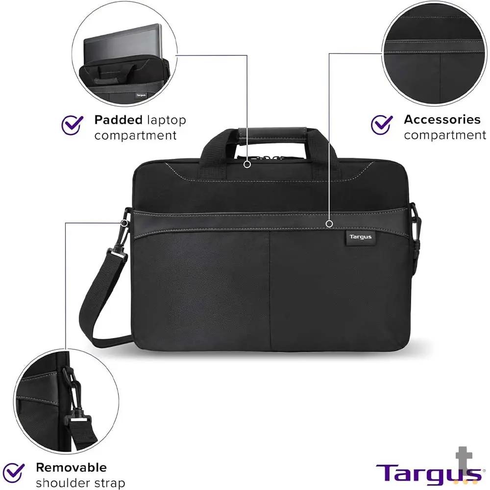 Maleta para Notebook 15.6" Targus Business Casual Preta - TSS898 Truedata