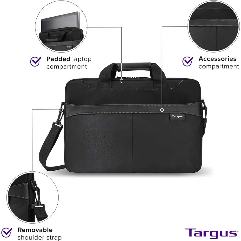 Maleta para Notebook 15.6" Targus Business Casual Preta - TSS898 Truedata