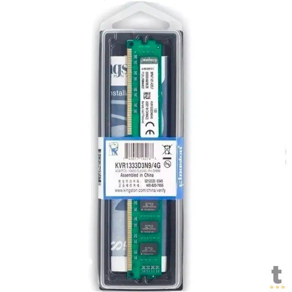 Memoria Ddr3 4gb 1333 Mhz Kingston Kvr1333d3n9/4g