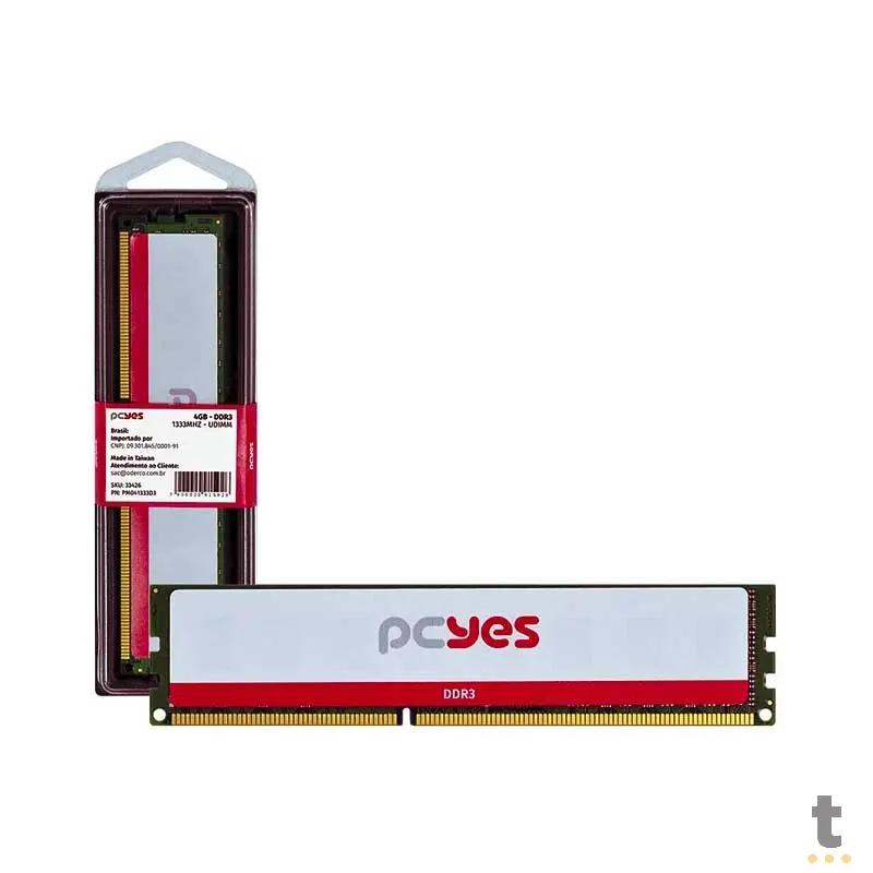 Memoria Ddr3 4gb 1333Mhz PCYes - PM041333D3 Truedata