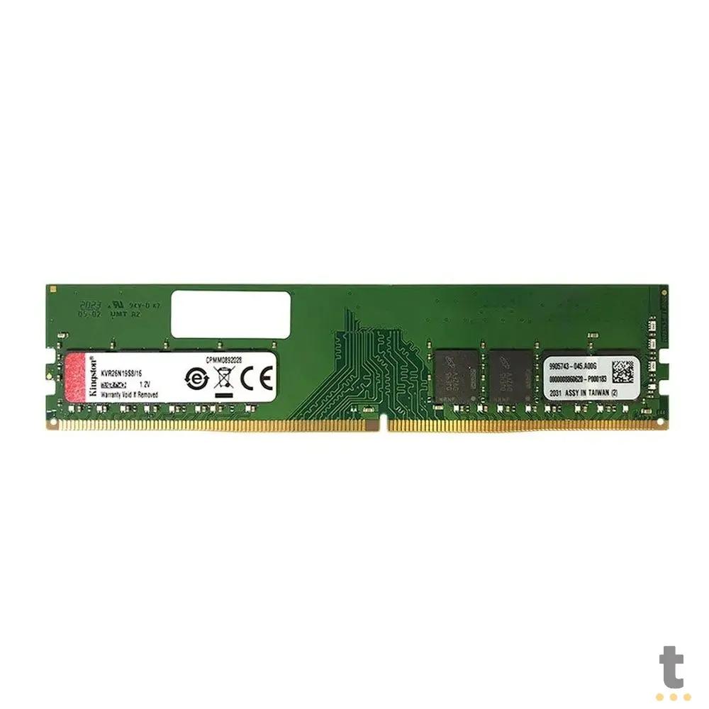 Memoria Ddr4 16gb 2666mhz Kingston Kvr26n19s8/16 Truedata