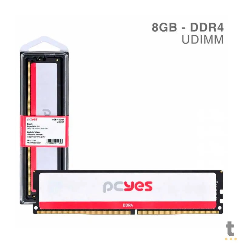 Memoria Ddr4 8gb 2400Mhz PCYes - PM082400D4 Truedata