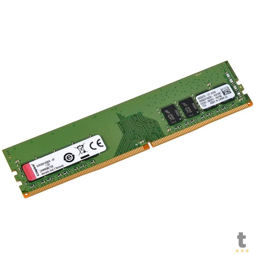 Memoria Ddr4 8gb 2666mhz Kingston Kvr26n19s8/8 Truedata