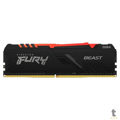 Memoria Ddr4 8gb 3200mhz Kingston Fury Beast RGB - KF432C16BBA/8 Truedata