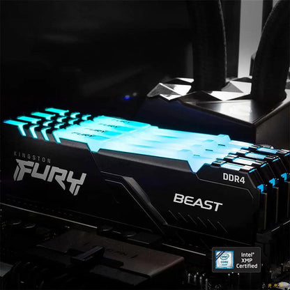 Memoria Ddr4 8gb 3200mhz Kingston Fury Beast RGB - KF432C16BBA/8 Truedata