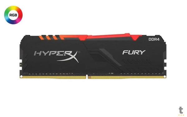 Memoria Gamer Ddr4 8gb 3200mhz Hyperx Fury RGB - HX432C16FB3A/8