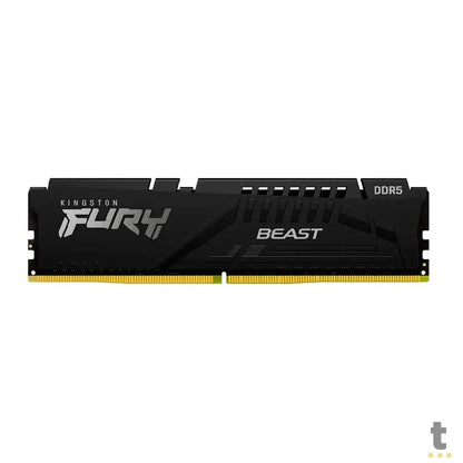 Memoria Gamer Ddr5 16gb 4800mhz Kingston Fury Beast Black CL38 - KF548C38BB-16 Truedata