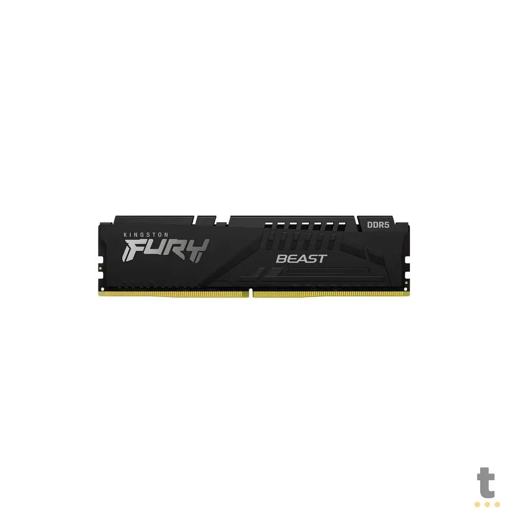 Memoria Gamer Ddr5 16gb 5600mhz Kingston Fury Beast Black - KF556C40BB-16 Truedata