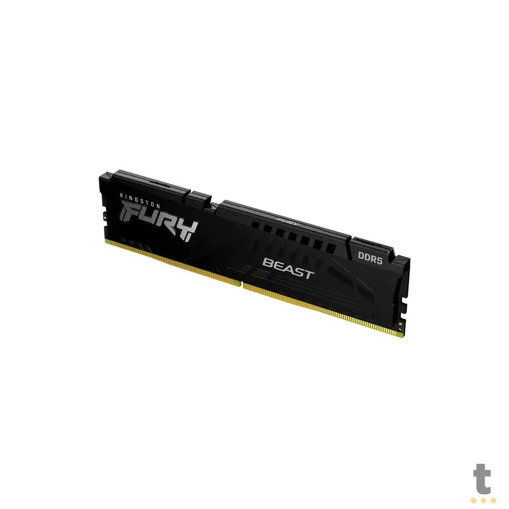 Memoria Gamer Ddr5 16gb 5600mhz Kingston Fury Beast Black - KF556C40BB-16 Truedata
