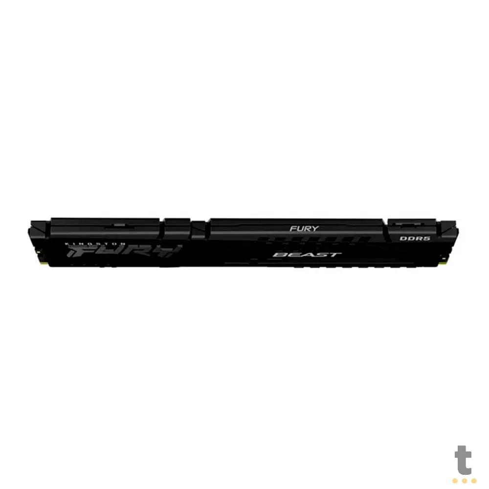Memoria Gamer Ddr5 32gb 4800mhz Kingston Fury Beast Black CL38 - KF548C38BB-32 Truedata