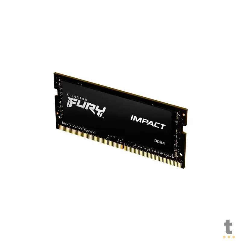 Memória Para Notebook Ddr4 8gb 2666mhz CL15 Sodimm Fury Impact Kingston - KF426S15IB/8 Truedata