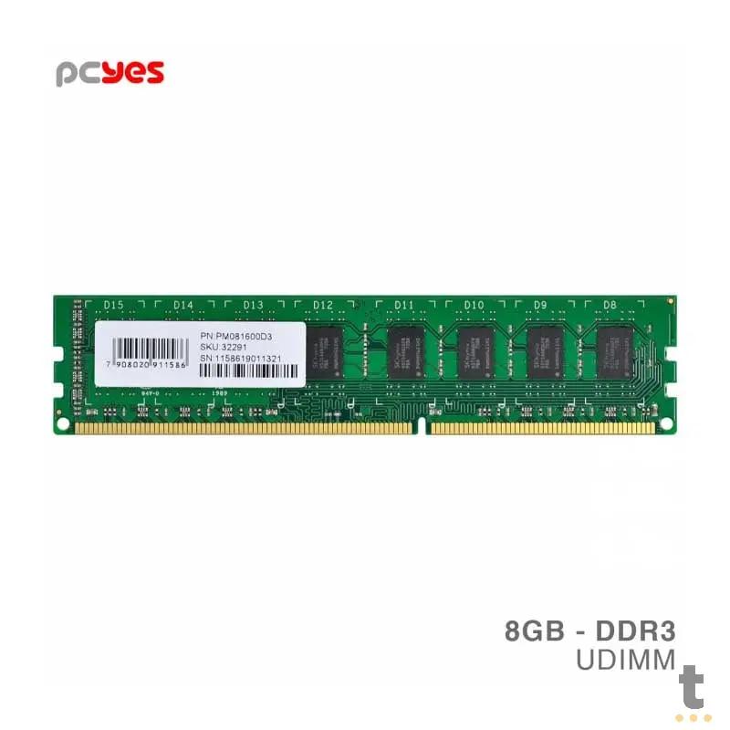Memoria para Desktop DDR3 8gb 1600Mhz PCYes PM081600D3 Truedata