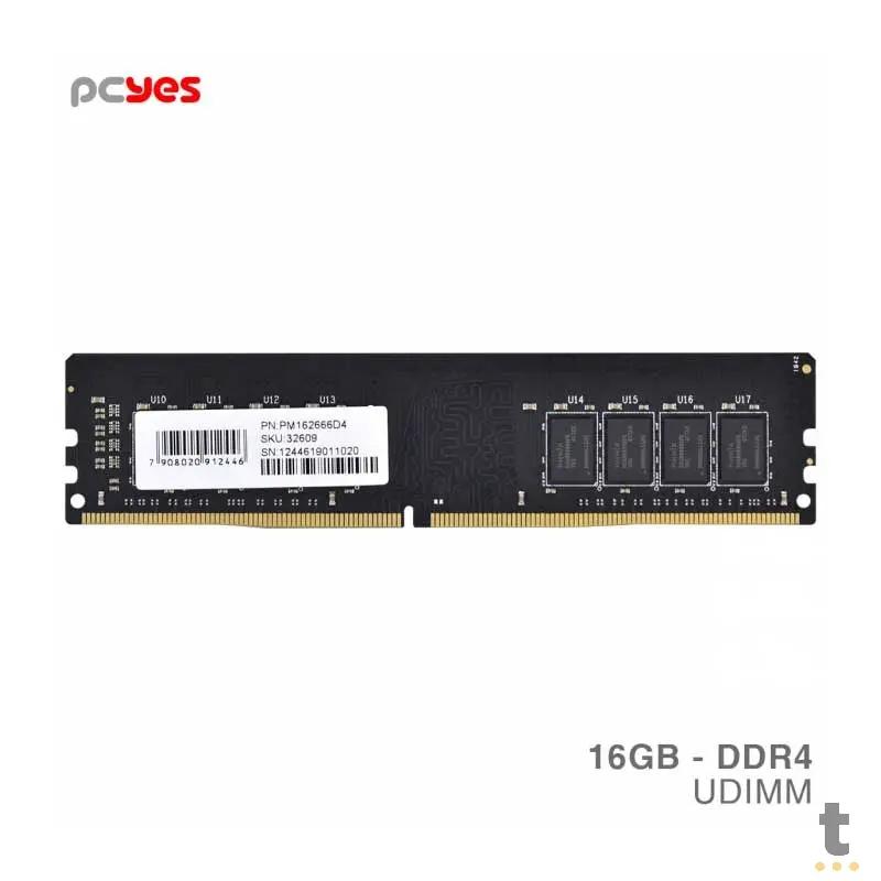 Memoria para Desktop DDR4 16gb 2666mhz PCYes Udimm - PM162666D4 Truedata