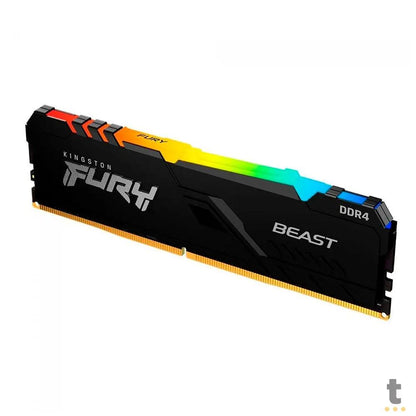 Memoria para Desktop DDR4 16gb 3200mhz Kingston Fury Beast RGB - KF432C16BBA/16 Truedata
