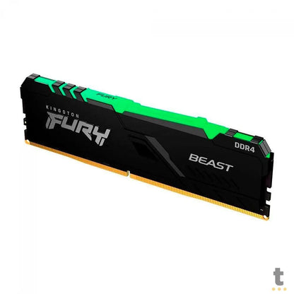 Memoria para Desktop DDR4 16gb 3200mhz Kingston Fury Beast RGB - KF432C16BBA/16 Truedata