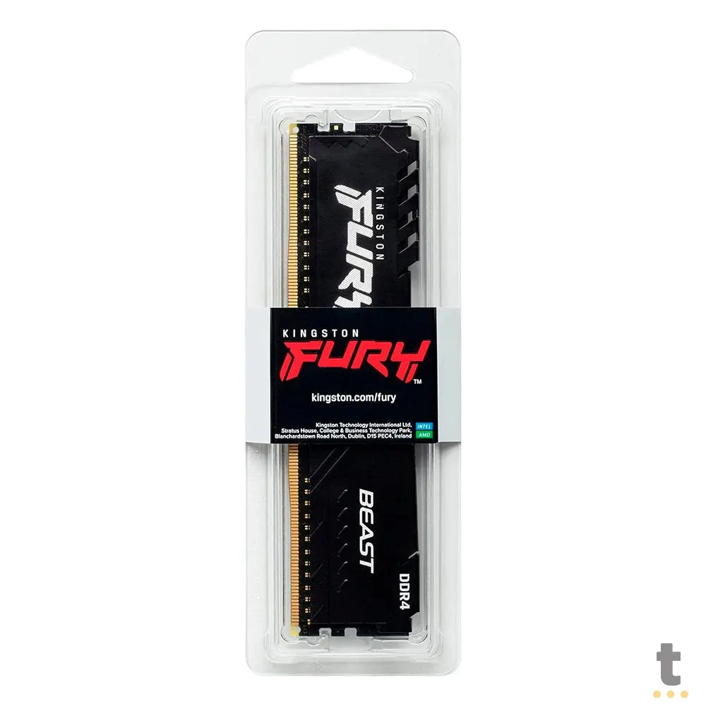 Memoria para Desktop DDR4 32gb 3200mhz Kingston Fury Beast - KF432C16BB/32 Truedata