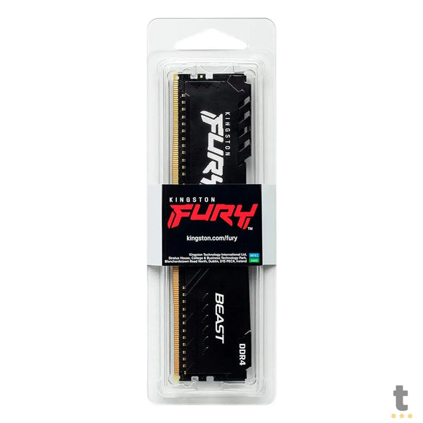 Memoria para Desktop DDR4 32gb 3200mhz Kingston Fury Beast - KF432C16BB/32