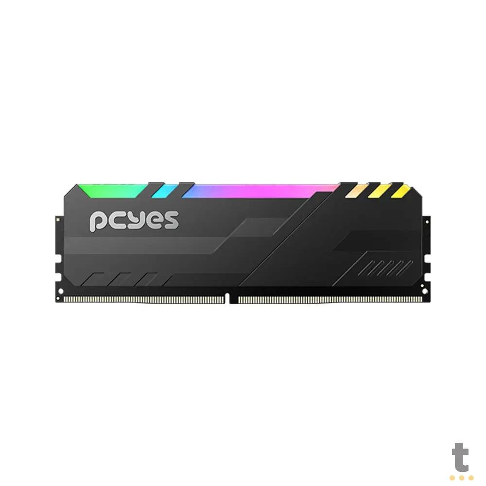 Memoria para Desktop DDR4 32gb 3200mhz PCYes Gamer Udimm Preta C/ RGB - Pm323200D4Br Truedata