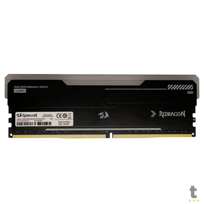 Memoria para Desktop DDR4 8gb 3200mhz Cl16 Redragon Magma RGB - GM-801 Truedata
