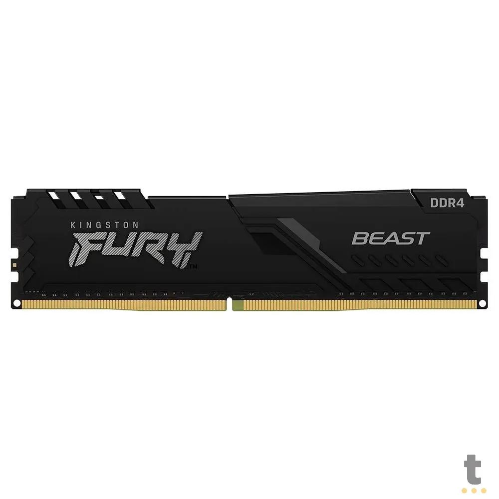 Memoria para Desktop DDR4 Gamer 8gb 3000mhz Cl15 Kingston Fury Beast - KF430C15BB/8 Truedata