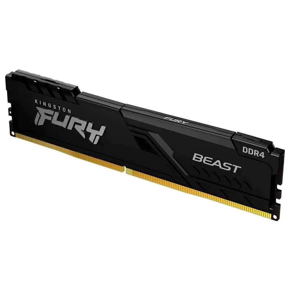 Memoria para Desktop DDR4 Gamer 8gb 3000mhz Cl15 Kingston Fury Beast - KF430C15BB/8 Truedata