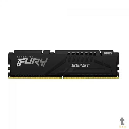 Memoria para Desktop DDR5 Gamer 16gb 5600mhz Kingston Fury Beast Black - KF556C40BB16 Truedata
