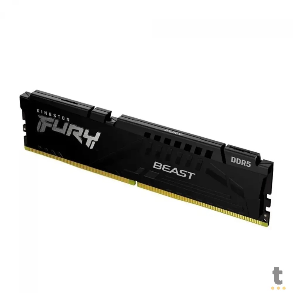 Memoria para Desktop DDR5 Gamer 16gb 5600mhz Kingston Fury Beast Black - KF556C40BB16 Truedata